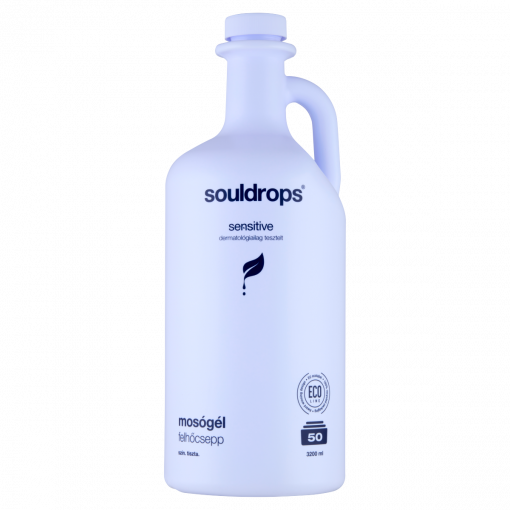 Souldrops Felhőcsepp szenzitív mosógél 50 mosás 3200 ml (Laundry Detergent Sensitive)