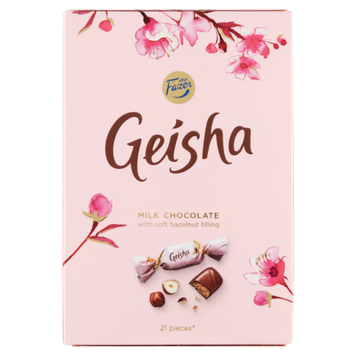 Fazer Geisha tejcsokoládé mogyorós nugát töltelékkel 150 g