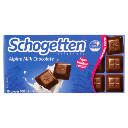 Schogetten alpesi tejcsokoládé 100 g