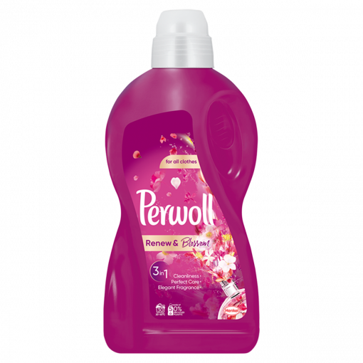 Perwoll Renew&Blossom finommosószer 1,8 l (Laundry Gel)