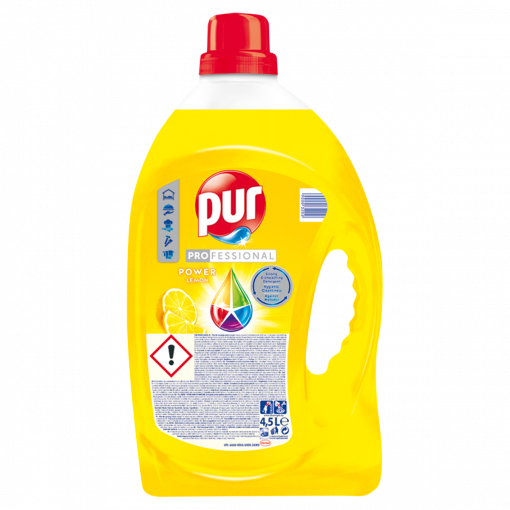 Pur Professional Power Lemon kézi mosogatószer 4,5 l (Washing Up Liquid)