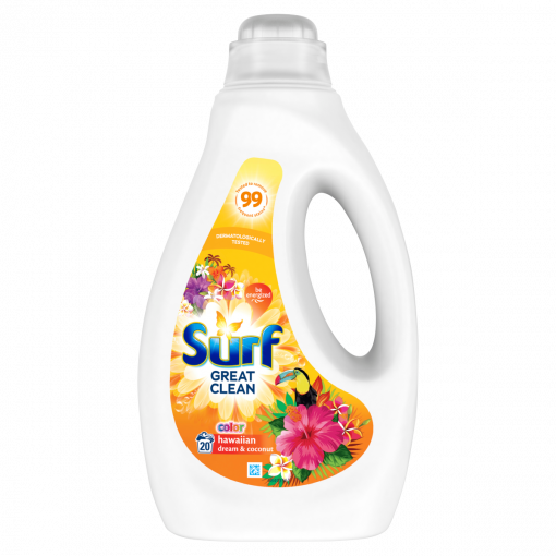 SURF Color & White Hawaiian Dream mosógél 20 mosás 1 l (Washing Gel)
