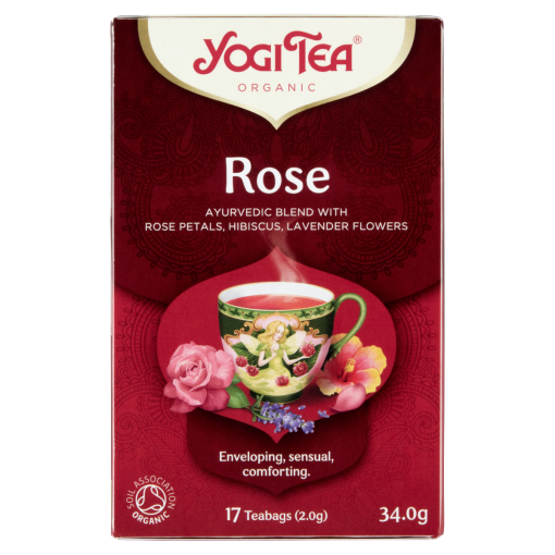 Yogi Tea BIO rózsa tea 17 filter 34 g