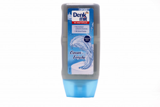 Denkmit WC tisztító gél óceán frissesség 200 ml + tartó (Toilet Cleaner)