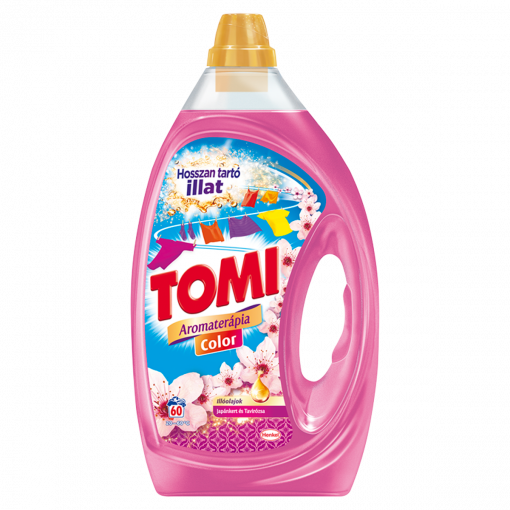 Tomi Aromaterápia Japánkert Color folyékony mosószer 3 l (Laundry Gel)