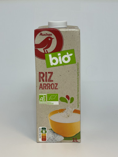 Auchan bio rizsital UHT 1 l