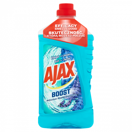 Ajax Boost Vinegar + Lavender háztartási tisztítószer 1 l (All Purpose Cleaner)