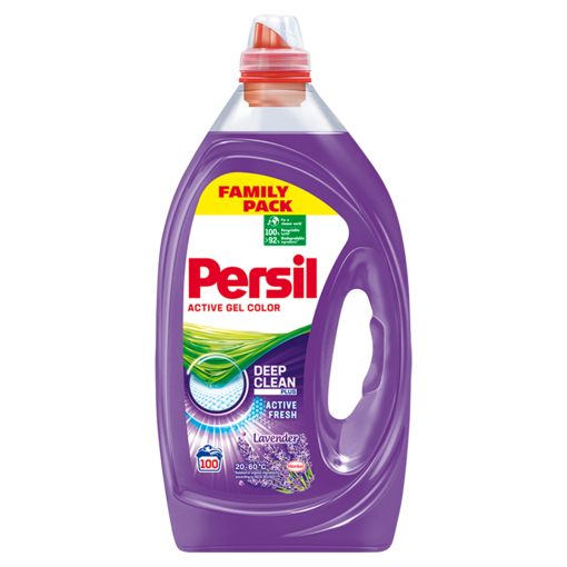 Persil Color Lavender mosószer színes ruhákhoz 100 mosás 5 l