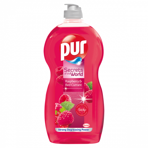 Pur Secrets of the World Raspberry & Red Currant mosogatószer 1,35 l (Washing Up Liquid)