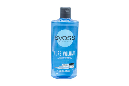 Syoss Pure Volume Micellás sampon normál és vékony hajra 440 ml