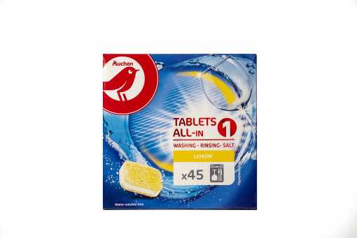 Tabletta mosogatógéphez All in 1 Citrom 45 db (Dishwasher tabs Lemon)