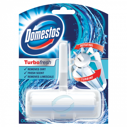Domestos Turbo Fresh Ocean Fresh WC rúd 32 g (Toilet Bar)