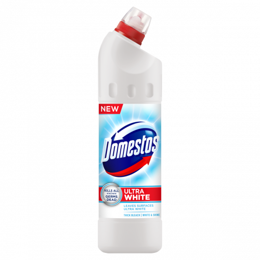 DOMESTOS Extended Power White & Shine fertőtlenítő (Disinfectant Liquid Cleaner) 750 ml
