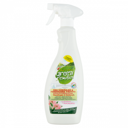 Green emotion öko vízkőoldó & fürdőszoba tisztító eukaliptusz 750 ml (Bathroom cleaner, eucalyptus)