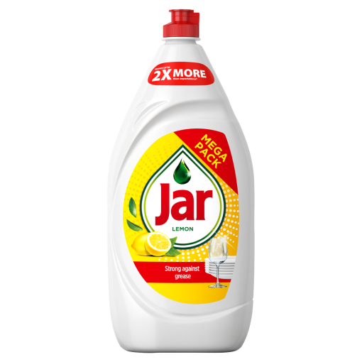 Jar Lemon Folyékony Mosogatószer. Zsíroldó Áztatás Nélkül Eltávolítja  Zsíros Szennyeződéseket1350ML