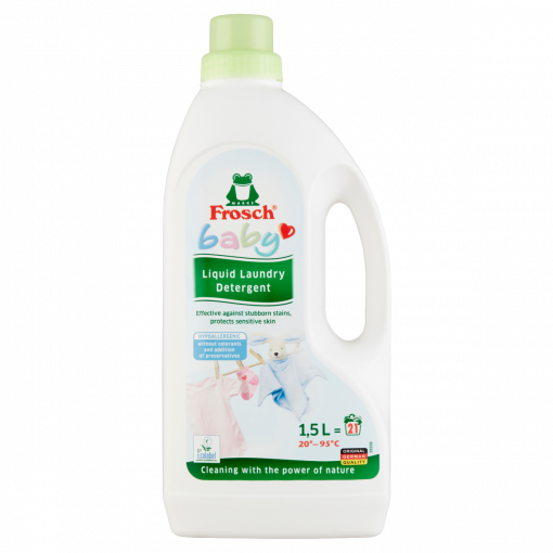 Frosch Baby folyékony mosószer 21 mosás 1,5L ( Laundry Detergent)