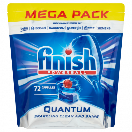 Finish Quantum mosogatógép-tabletta 72 db (Dishwasher Tabs)