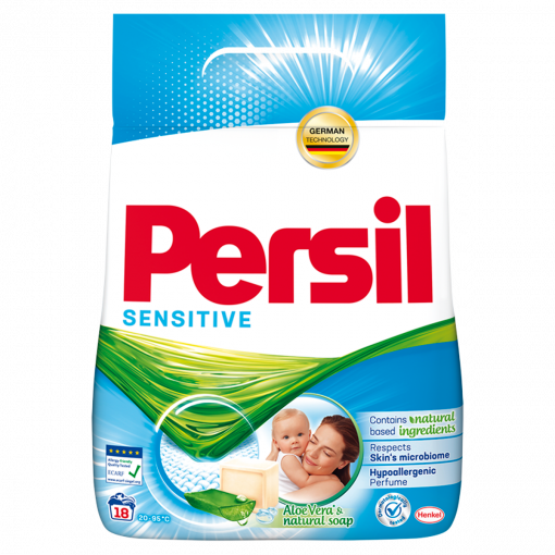 Persil Sensitive mosópor 18 mosás 1,17 kg