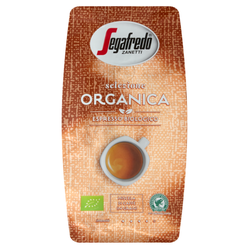 Segafredo Zanetti Selezione Organica Espresso Biologico szemes pörkölt BIO kávé 1000 g