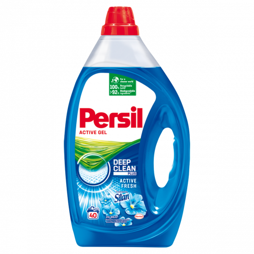 Persil Freshness by Silan mosószer fehér és világos ruhákhoz 40 mosás 2 l