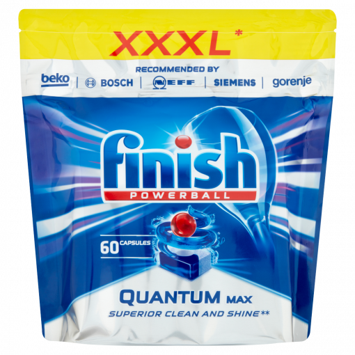 Finish Quantum Max mosogatógép-tabletta 60 db (Dishwasher Tabs)