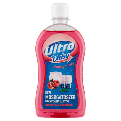 Ultra Daisy kézi mosogatószer gránátalma illattal 500 ml (Washing Up Liquid Pomegranate)