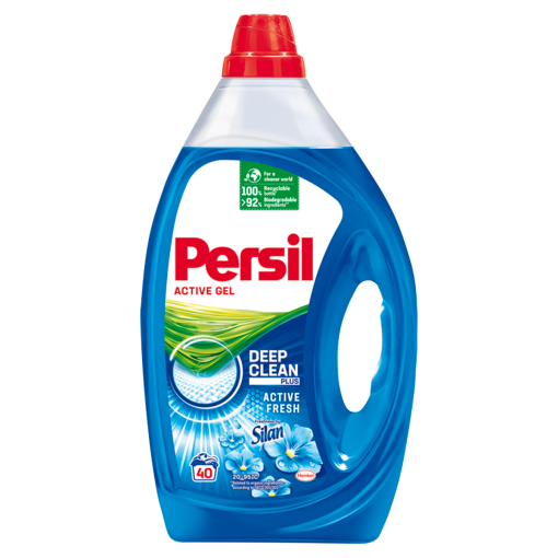 Persil Freshness by Silan mosószer fehér és világos ruhákhoz 40 mosás 2 l