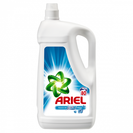 Ariel Touch Of Lenor Folyékony Mosószer, 5,2 l (Washing Gel)