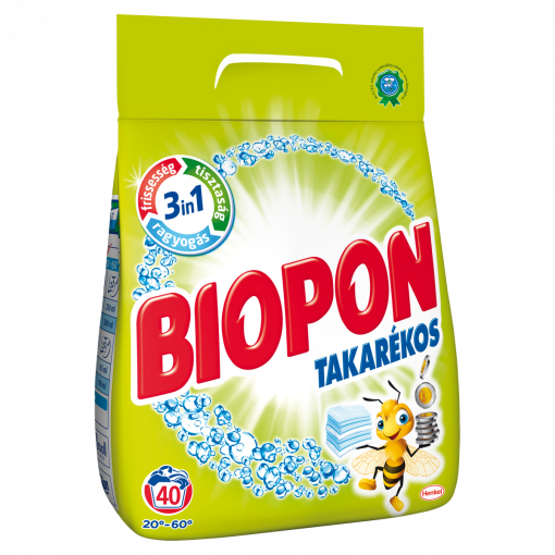 Biopon Takarékos mosópor 40 mosás 2,8 kg