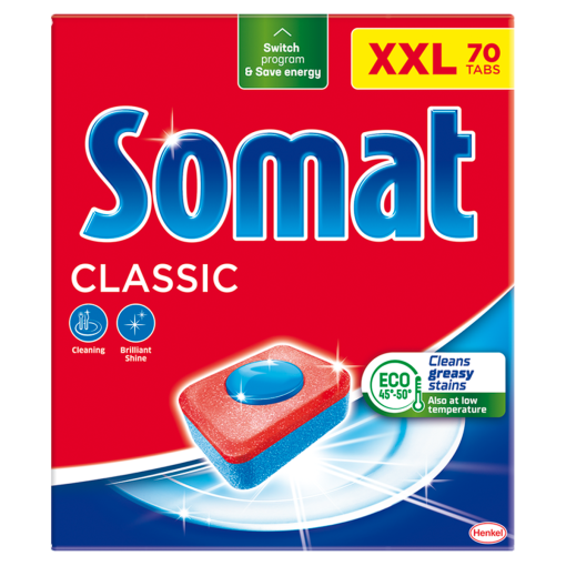 Somat Classic gépi mosogatótabletta 70 db 1162 g
