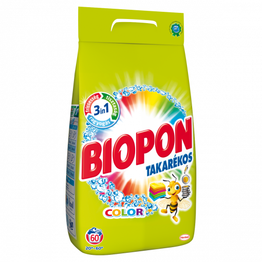 Biopon Takarékos Color mosópor 60 mosás 4,2 kg