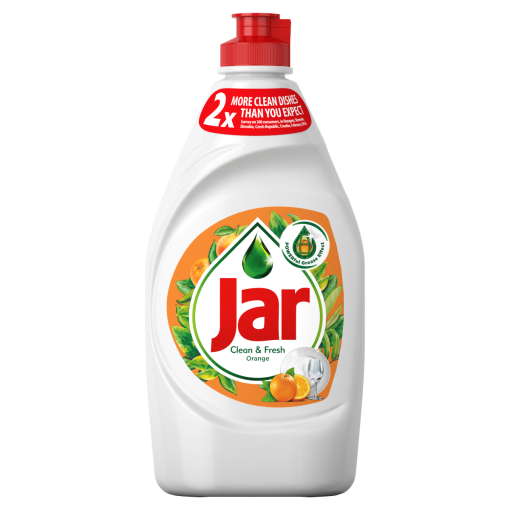 Jar Clean&Fresh Mosogatószer Orange 450 ml (Washing Up Liquid)
