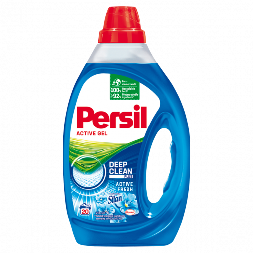 Persil Freshness by Silan mosószer fehér és világos ruhákhoz 20 mosás 1 l