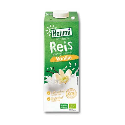 Natumi BIO UHT gluténmentes vaníliás rizsital 1 l
