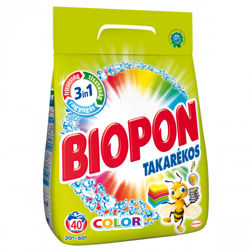 Biopon Takarékos Color mosópor 40 mosás 2,8 kg