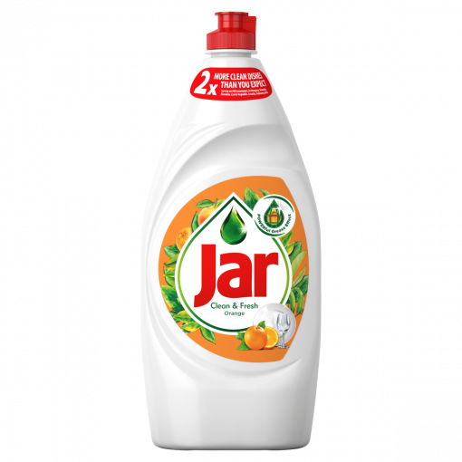 Jar Clean&Fresh Mosogatószer Orange 900 ml (Washing Up Liquid)