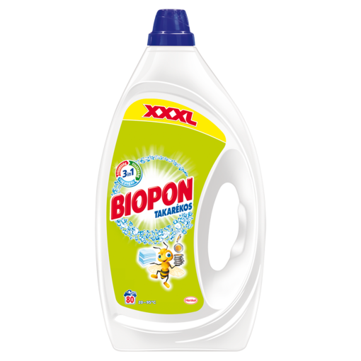 Biopon Takarékos folyékony mosószer 80 mosás 4 l