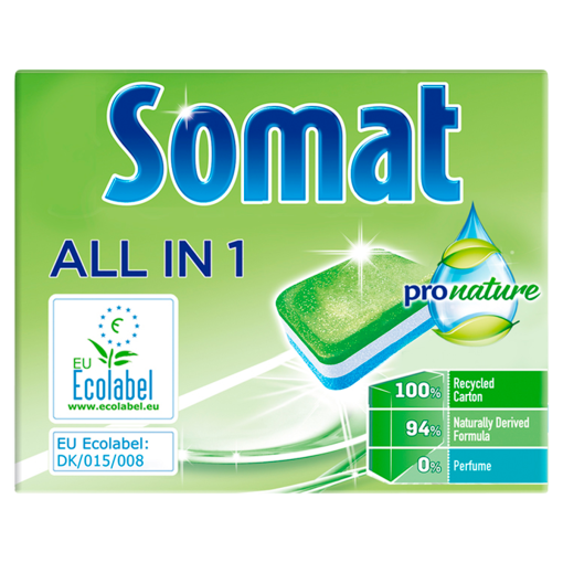Somat All in 1 ProNature mosogatógép tabletta 60 db (Dishwasher Tabs)
