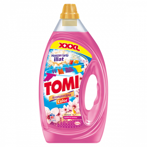 Tomi Aromaterápia Japánkert Color folyékony mosószer 4 l (Laundry Detergent)