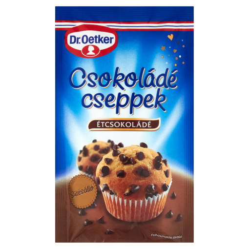 Dr. Oetker Csokoládé cseppek sütésálló étcsokoládé 100 g