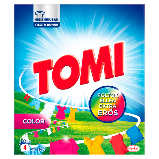 Tomi Color mosópor 4 mosáshoz 260 g