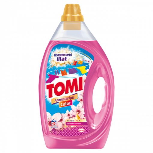 Tomi Aromaterápia Japánkert Color folyékony mosószer 2 l (Laundry Gel)