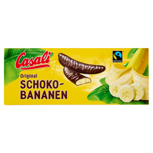 Casali Original csokoládéba mártott habosított banánkrém 600 g