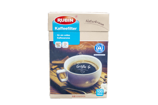 Rubin Kávéfilter, Méret 4, 100 db