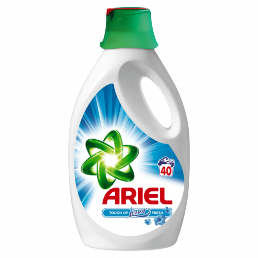 Ariel Touch Of Lenor Fresh Folyékony Mosószer, 2600 ml (Laundry Gel)