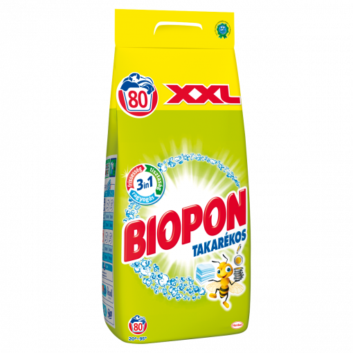 Biopon Takarékos mosópor 80 mosás 5,6 kg
