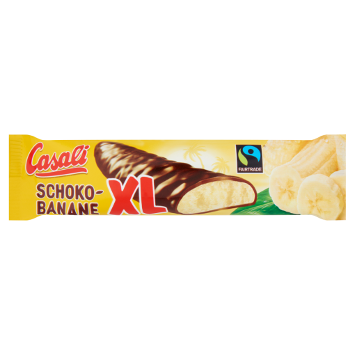 Casali XL habosított banánkrém csokoládéba mártva 22 g