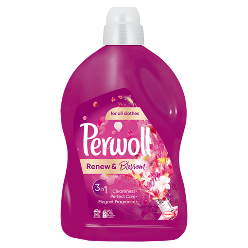 Perwoll Renew&Blossom finommosószer 2,7 l (Laundry Gel)