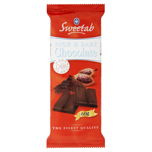 Sweetab étcsokoládé édesítőszerrel 60 g
