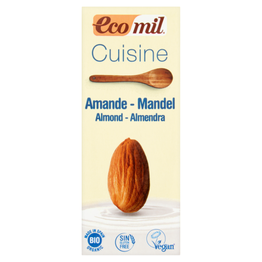 EcoMil Cuisine BIO konyhai alapanyag mandulával 200 ml